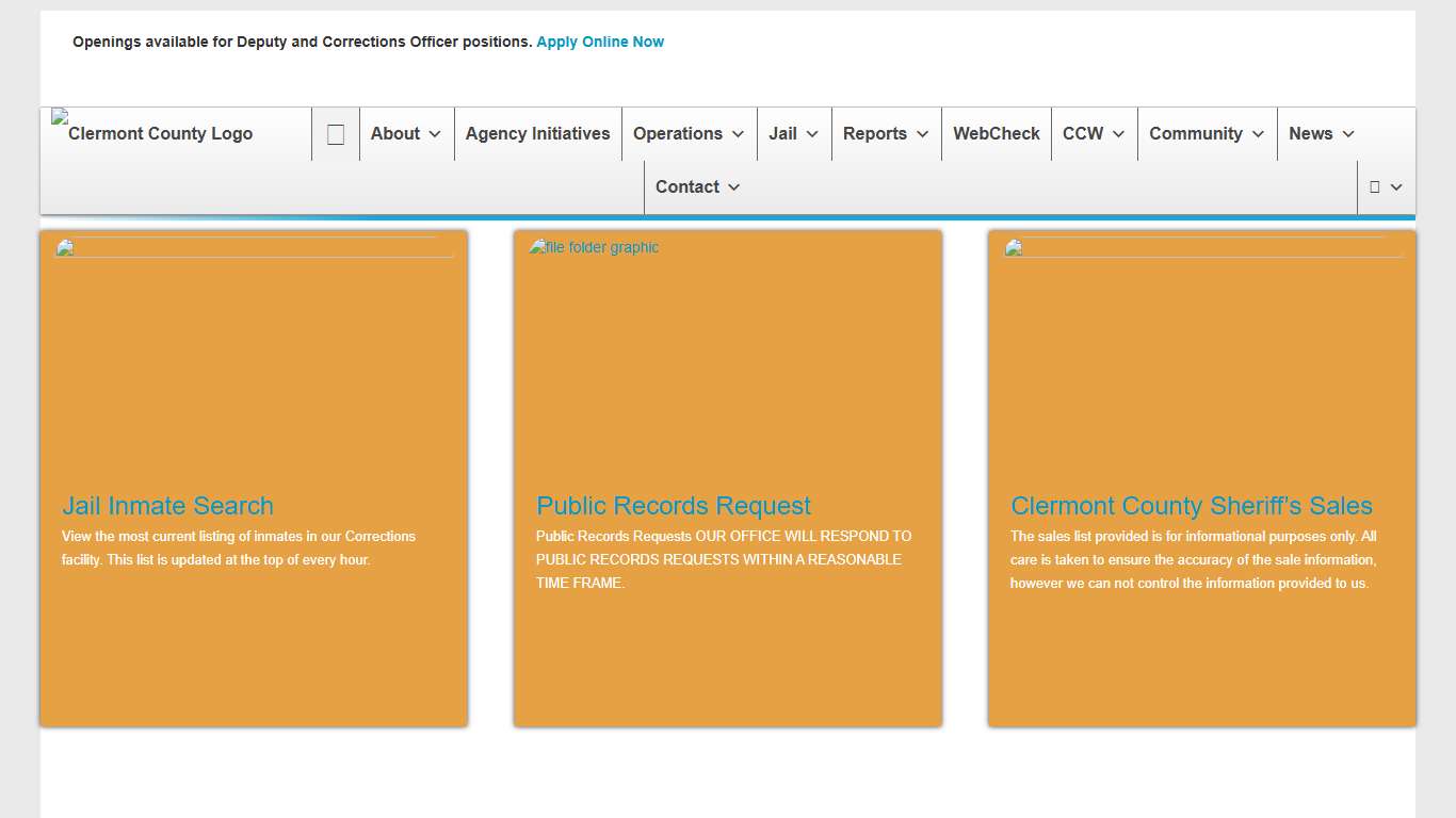 Clermont County Sheriff